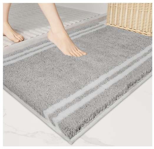 Large Plush Bathroom Rugs: The Ultimate Guide 3 PURRUGS Non-Slip Bathroom Rug 20" x 30" - Super Absorbent & Quick Dry