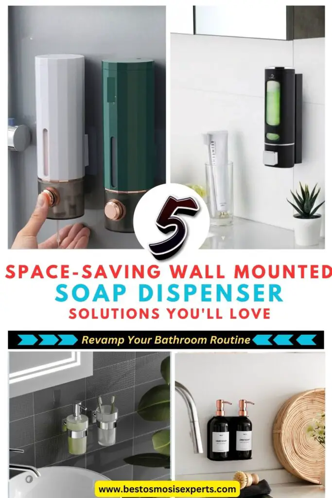 Wall Mounted Soap Dispenser Bathroom Ideas: The Ultimate Guide 11 Wall Mounted Soap Dispenser Bathroom Ideas
