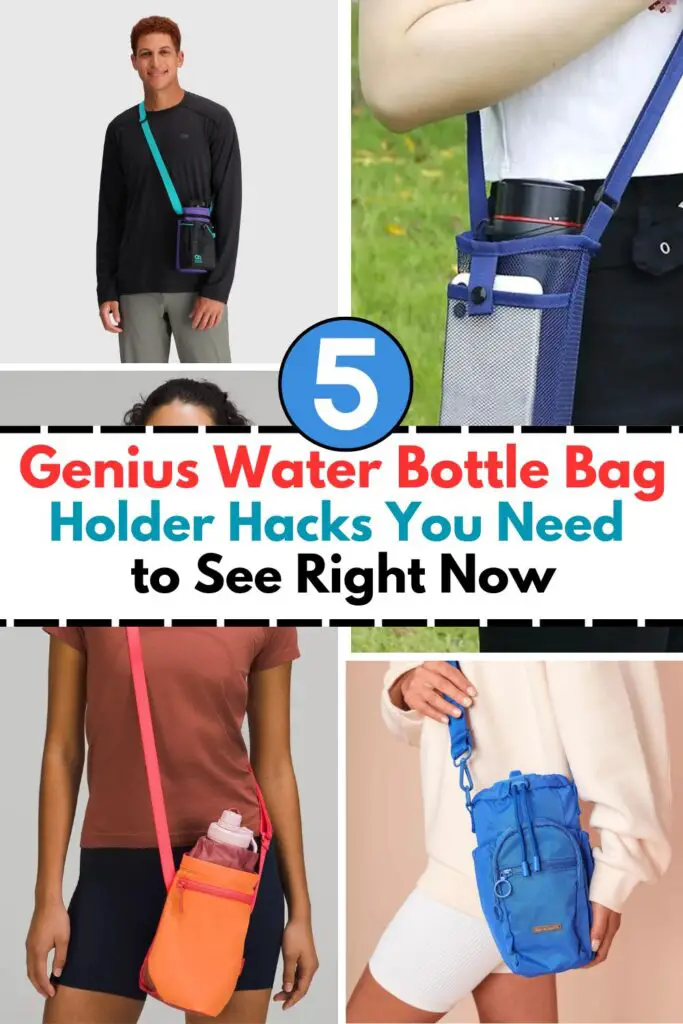 Water Bottle Bag Holders: Upgrade Your Hydration Game 11 Water Bottle Bag Holders ideas