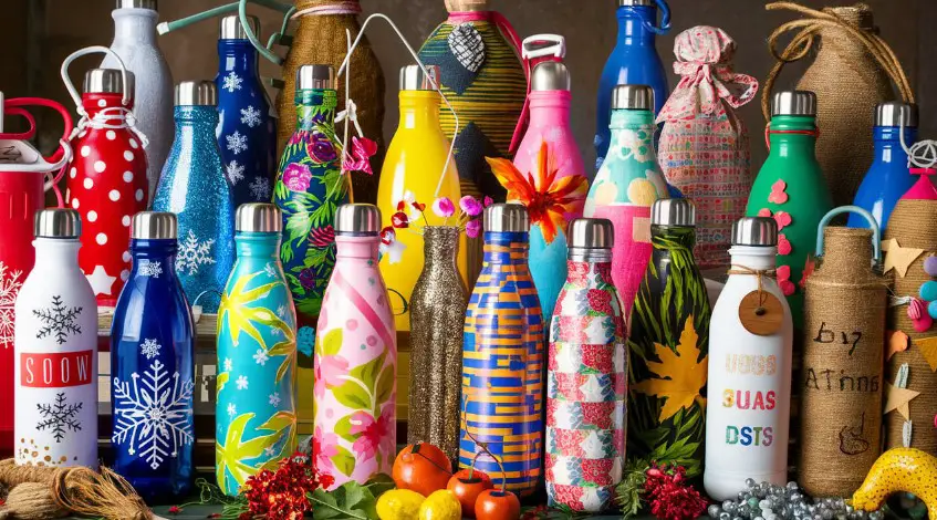 Water Bottle Decorations Ideas