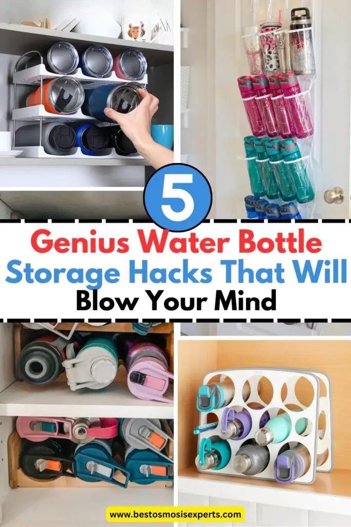 5 Water Bottle Storage Ideas for Your Home 6 Water Bottle Storage Ideas