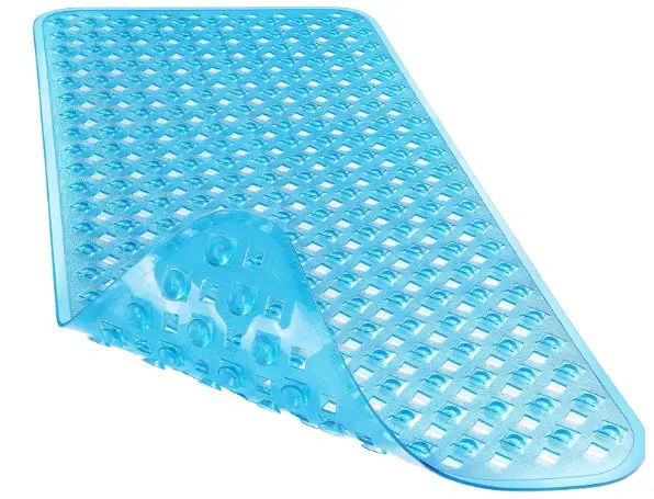 The Best Non-Slip Shower Mats for Small Bathrooms 7 Yimobra Original Bathtub Mat Non Slip, Bath Mats for Tub, Shower Mat with Drain Holes Suction Cups