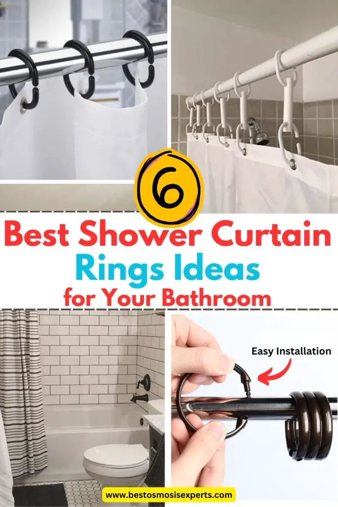 Best Shower Curtain Rings Ideas for Your Bathroom 13 Best Shower Curtain Rings Ideas for Your Bathroom