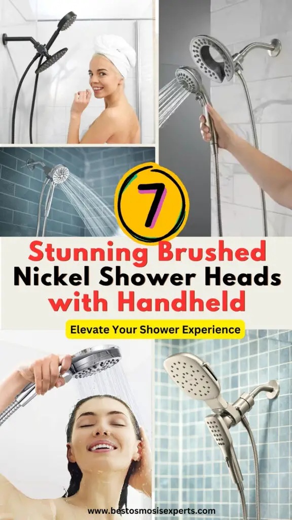 7 Stylish Brushed Nickel Shower Heads with Handheld You Need to See 15 Brushed Nickel Shower Heads with Handheld