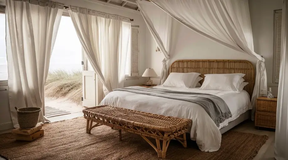 Top 10 Coastal Bedroom Decor Elements for a Beachy Vibe 8 Incorporate Coastal Furniture