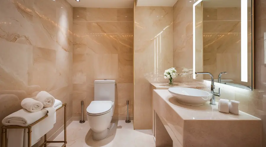 9 Small Toilet Room Decorating Ideas You'll Love 4 Light Colors and Bright Lighting