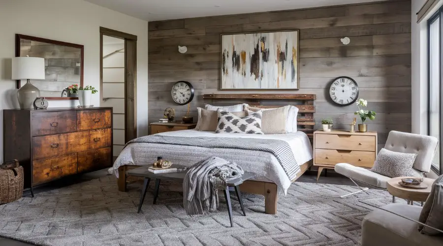 10 Modern Rustic Bedroom Décor Ideas You'll Love 10 Mix Old and New