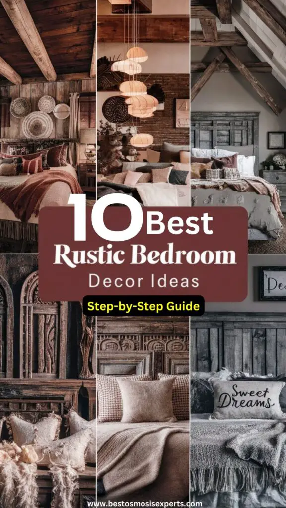 10 Modern Rustic Bedroom Décor Ideas You'll Love 11 Modern Rustic Bedroom Decor Ideas 1