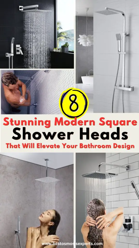 8 Modern Square Shower Heads That Will Transform Your Bathroom 19 Modern Square Shower Heads