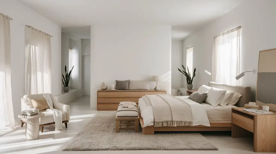 10 Modern Minimalist Bedroom Furniture Ideas for a Sleek Look 2 Neutral Color Palette