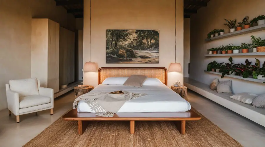 10 Modern Minimalist Bedroom Furniture Ideas for a Sleek Look 3 Organic Minimalism