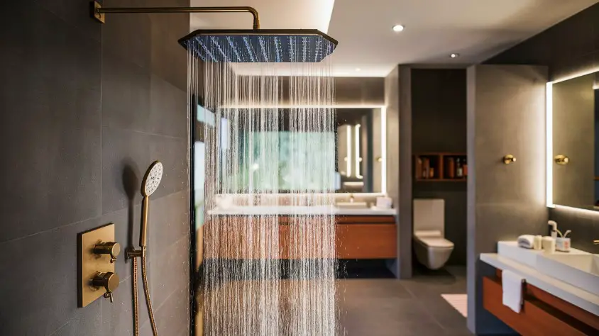 Rain Shower Heads with Wands