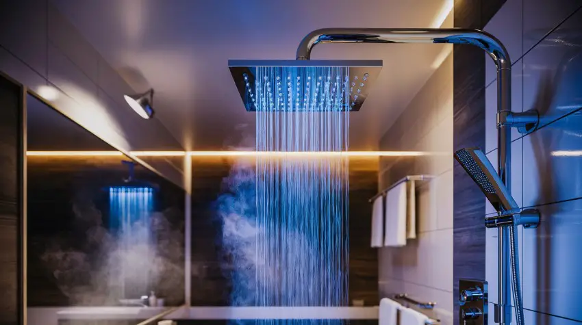 Shower Heads with Lights