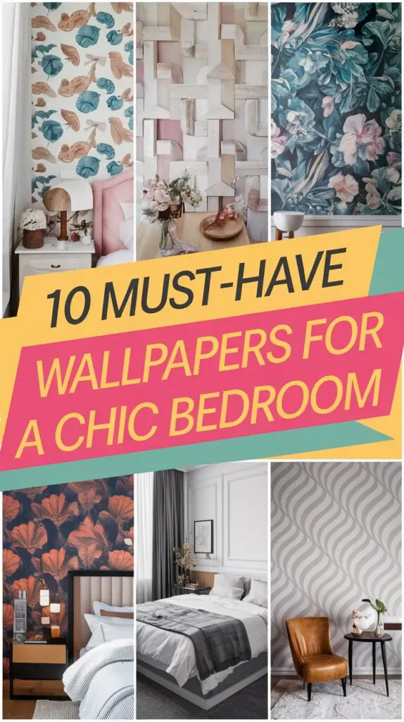 10 Modern Classy Bedroom Wallpaper Designs to Inspire Your Next Redesign 11 Classy Bedroom Wallpaper Designs