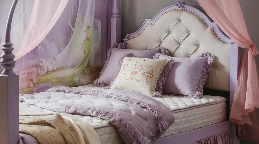10 Must-Have Girls Bedroom Furniture Pieces for Every Style 1 Comfortable Bed