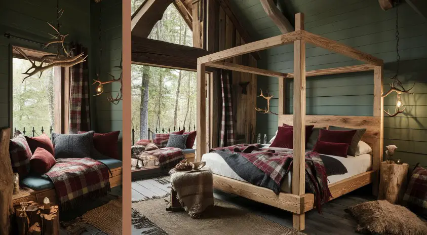 10 Must-Try Bedroom Color Schemes for a Fresh Look 6 Cozy Cabin Rustics