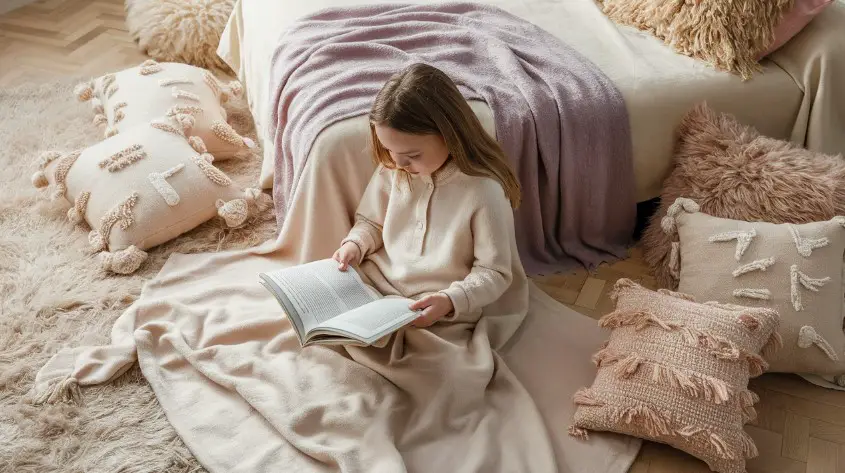 10 Must-Have Girls Bedroom Furniture Pieces for Every Style 9 Cozy Textiles