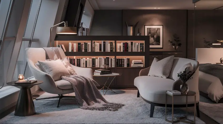 10 Master Luxurious Modern Bedroom Ideas to Refresh Your Space 7 Create a Seating Area