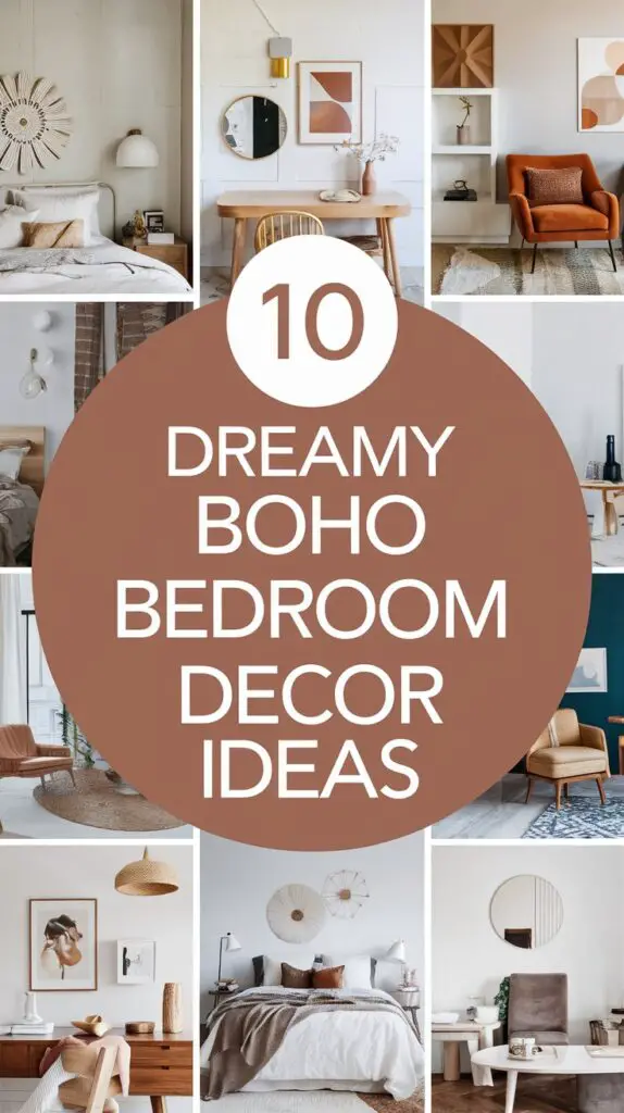 10 Dreamy Boho Bedroom Decor Ideas for a Relaxing Retreat 11 Dreamy Boho Bedroom Decor Ideas