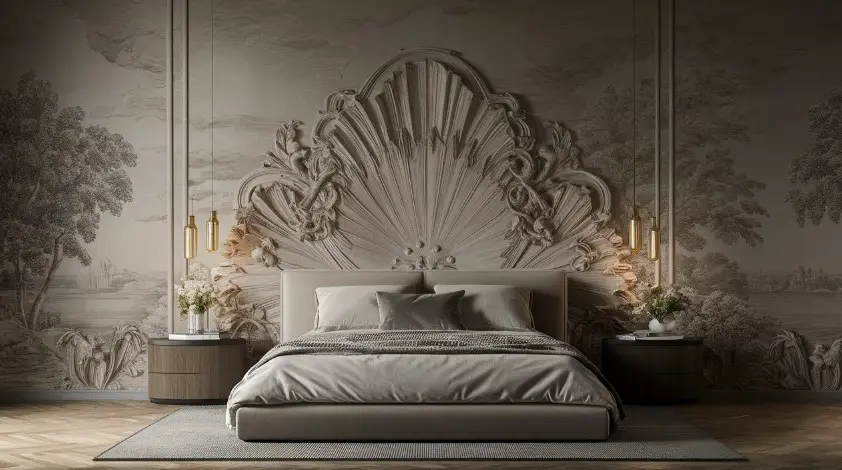 10 Modern Classy Bedroom Wallpaper Designs to Inspire Your Next Redesign 9 Elegant Mural Wallpaper