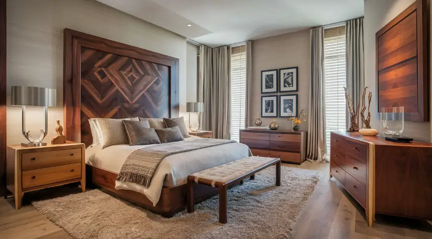 10 Master Luxurious Modern Bedroom Ideas to Refresh Your Space 2 Incorporate Warm Wood Tones