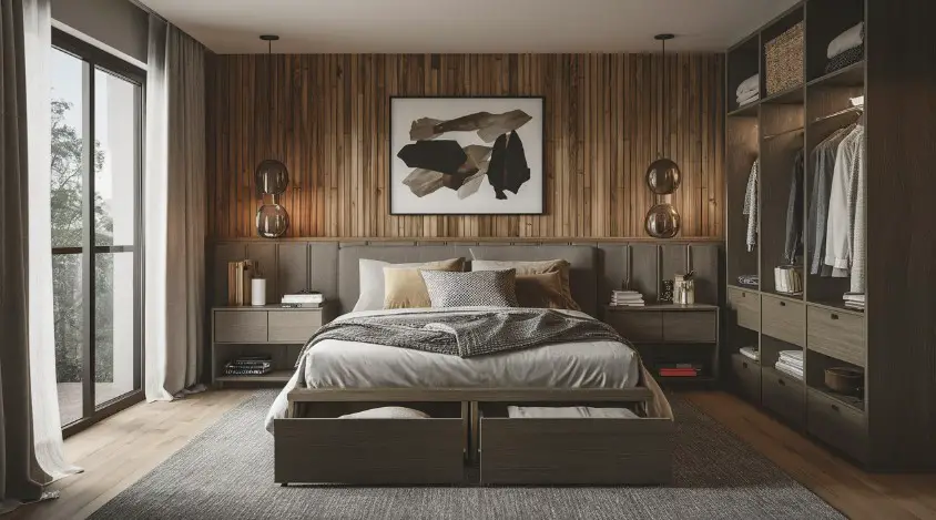 10 Storage Ideas for Small Bedrooms That Are Budget-Friendly 2 Invest in Multi-Purpose Furniture