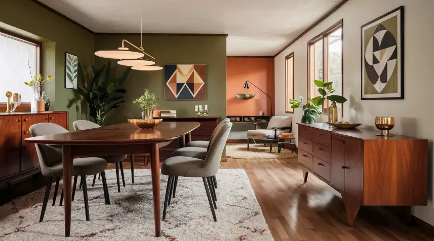 Mid Century Modern Dining Room Ideas