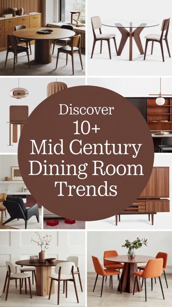Mid Century Modern Dining Room Ideas