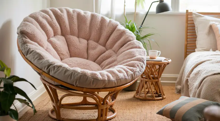 10 Comfy Bedroom Chair Ideas for Relaxing in Style 22 Papasan Chair
