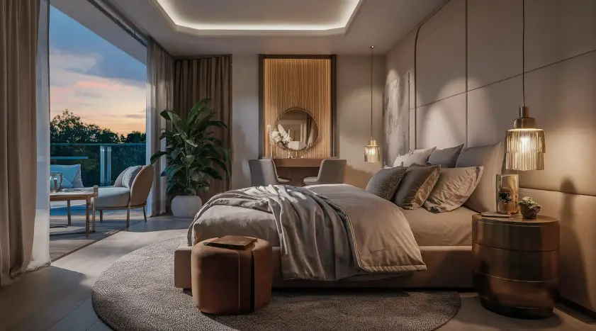 10 Modern Bedroom Design Ideas that Both Partners Will Love 3 Plush, Luxurious Bedding