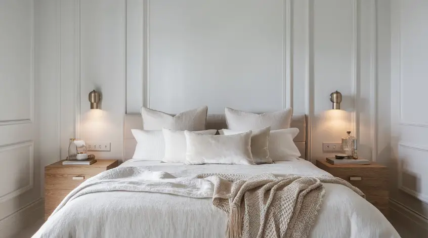 10 Must-Try Bedroom Color Schemes for a Fresh Look 7 Refined Monochrome