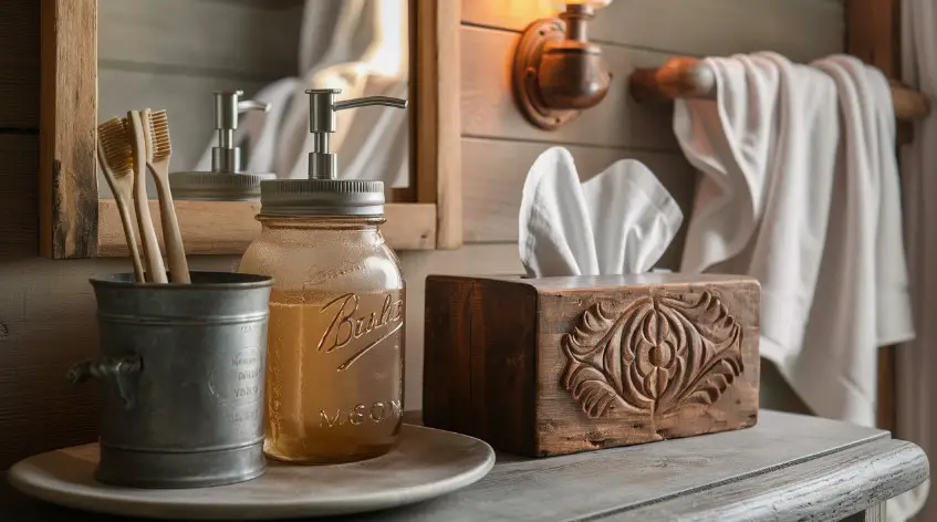 Rustic Bathroom Accessories