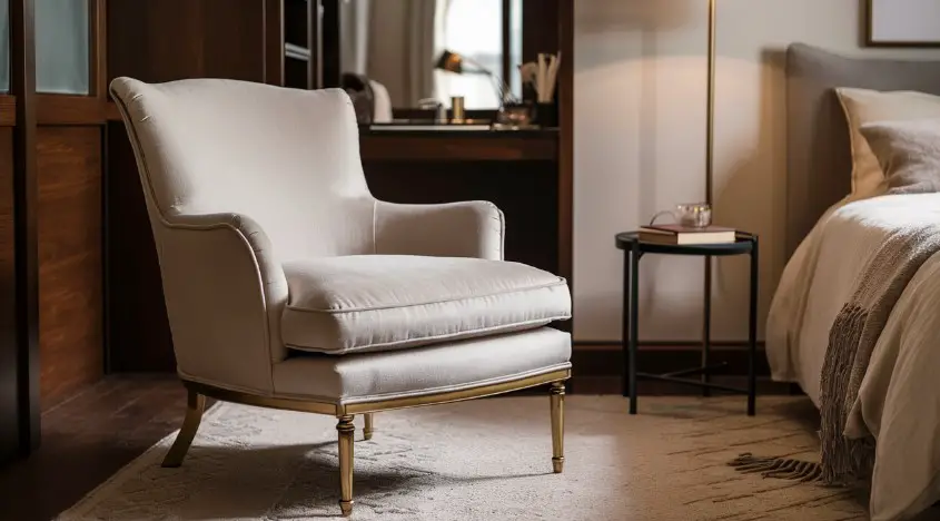 10 Comfy Bedroom Chair Ideas for Relaxing in Style 25 Slipper Chair