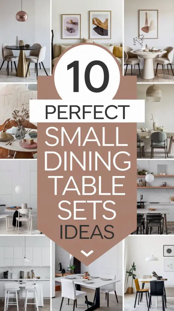 Small Dining Table Sets Ideas