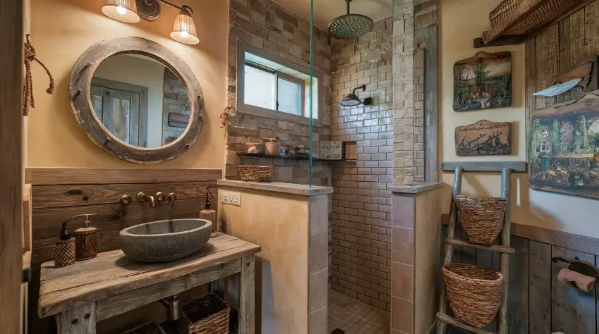 Small Rustic Bathroom Ideas