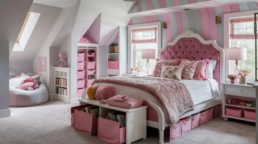 10 Must-Have Girls Bedroom Furniture Pieces for Every Style 7 Stylish Storage Solutions