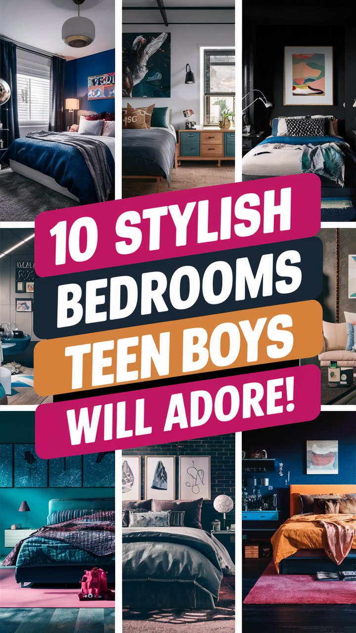 10 Teen Boy Bedroom Ideas That Will Wow Your Friends