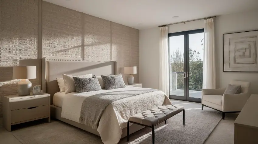 10 Stunning Master Bedroom Accent Wall Ideas You Need to See 7 Textured Accent Wall