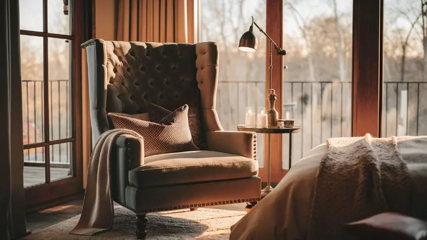 10 Comfy Bedroom Chair Ideas for Relaxing in Style 28 Tufted Chair