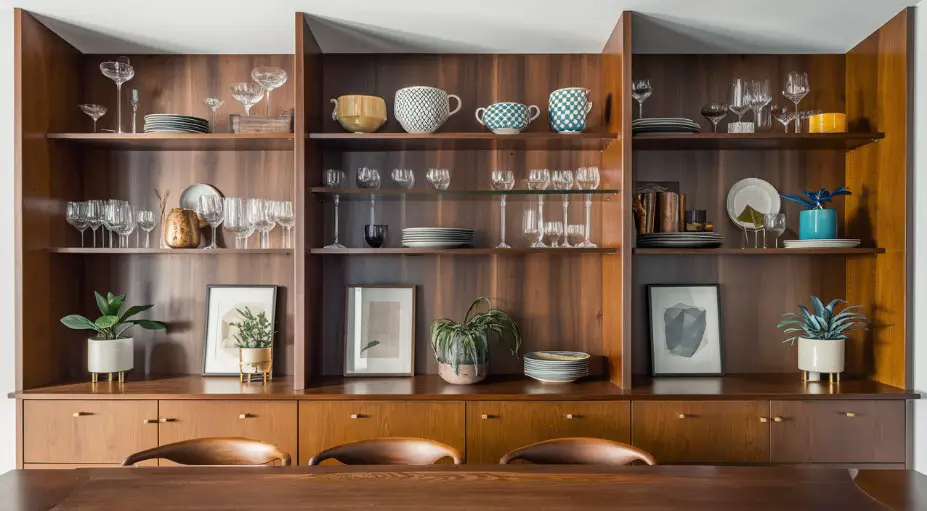 Utilize Open Shelving