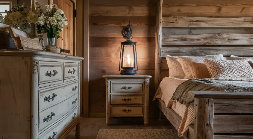 10 Charming Rustic Farmhouse Bedroom Images to Inspire Your Decor 8 Vintage Furniture