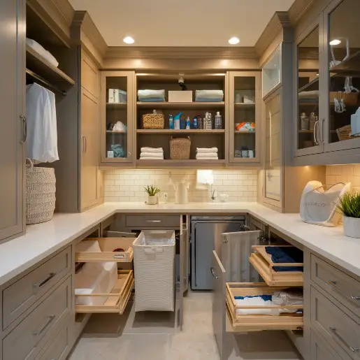 10 Stunning Modern Laundry Room Cabinet Ideas You’ll Love 7 Custom Cabinets for Unique Spaces