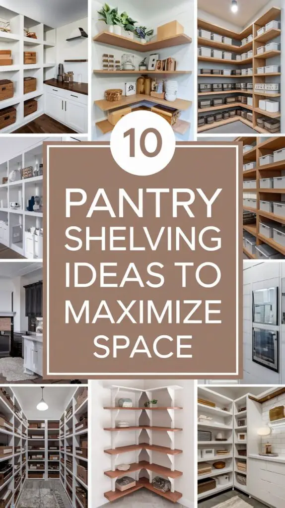 10 Kitchen Pantry Shelving Ideas You’ll Wish You Knew Sooner 11 Kitchen Pantry Shelving Ideas