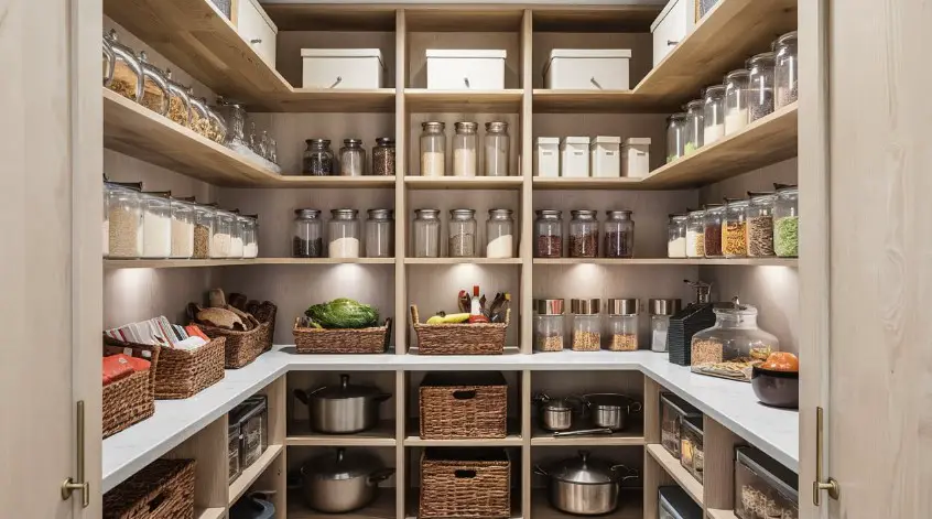 Kitchen Pantry Shelving Ideas