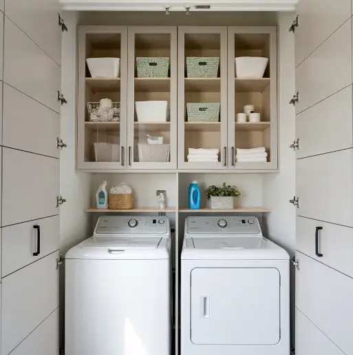 10 Stunning Modern Laundry Room Cabinet Ideas You’ll Love 9 Wall-Mounted Cabinets for Small Spaces