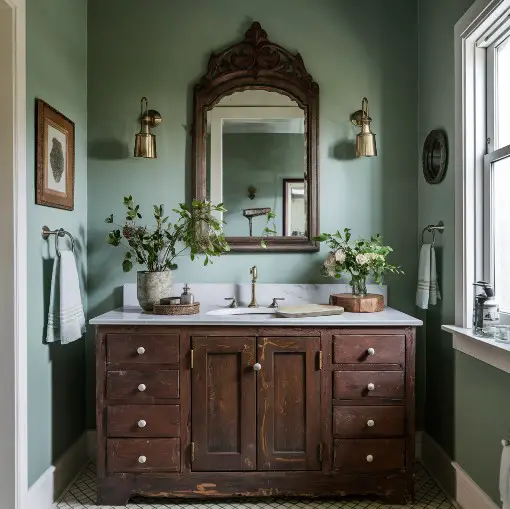 10 Stylish Bathroom Mirror Ideas That Will Elevate Your Space 10 Antique Mirrors