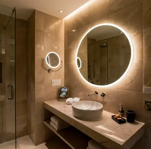 10 Elegant Bathroom Mirror Ideas That Will Elevate Your Décor 1 Illuminated Mirrors