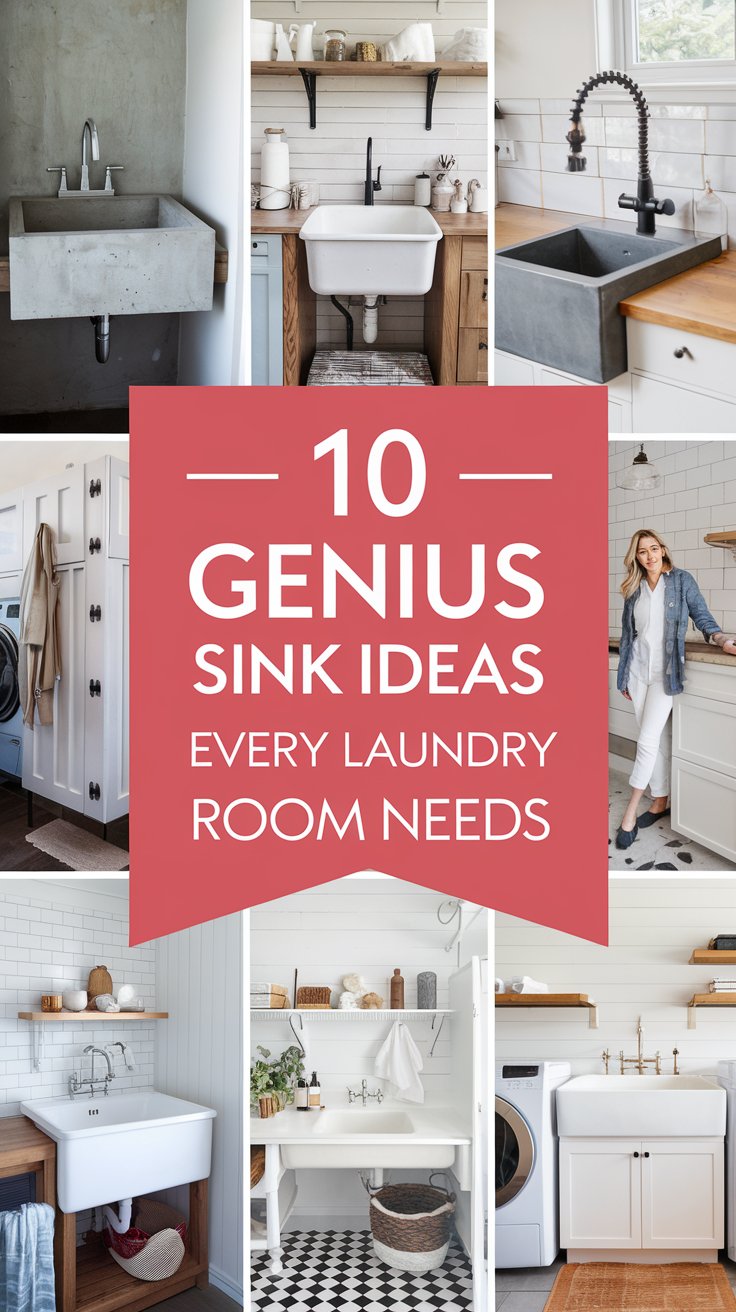 10 Budget-Friendly Laundry Room Sink Ideas for a Quick Upgrade