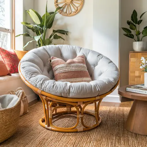 10 Must-Have Accent Chairs for a Stylish Living Room 7 Papasan Chair
