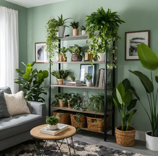 Transform a Bookshelf into a Green Display